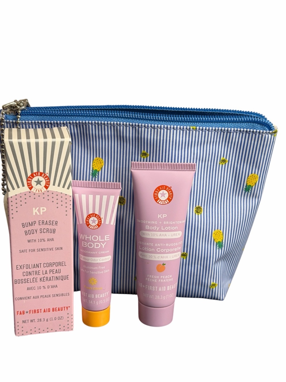 First Aid Deluxe Travel Body Items